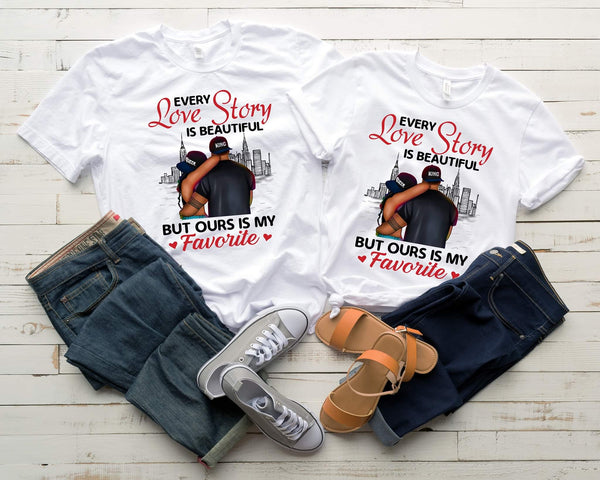 Love Story  Short Sleeve Shirt