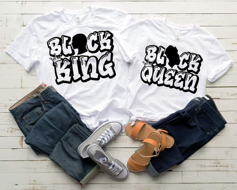 Black King and Black Queen | Short Sleeve