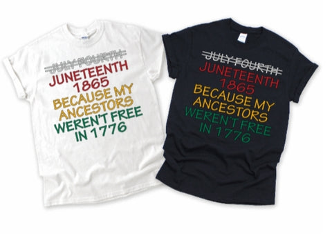 Juneteenth 1865 Because My Ancestors Weren't Free in 1776