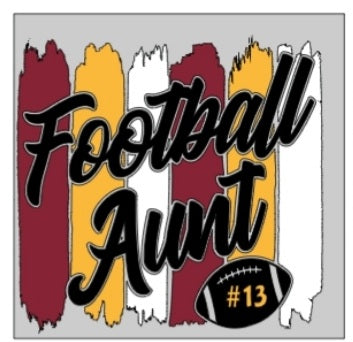 Football Aunt | Short Sleeve Shirt