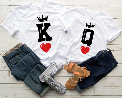 King & Queen of Hearts | Short Sleeve Shirt