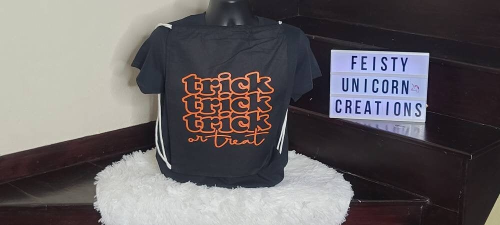 Trick or Treat Cinch Bag